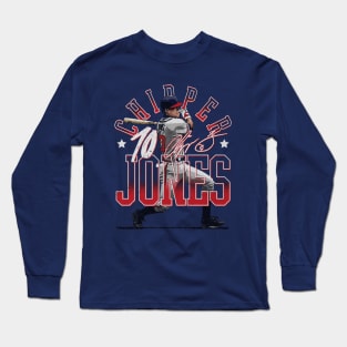 Chipper Jones Atlanta Arch Long Sleeve T-Shirt